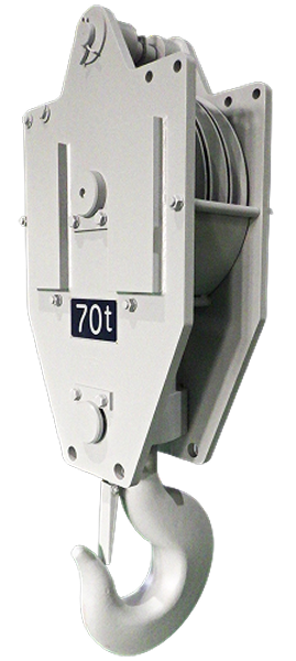 建設機械用フックブロック